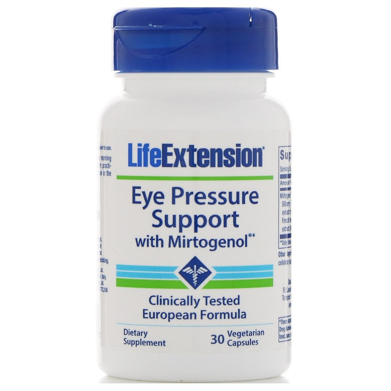 Life Extension Eye Pressure Support With Mirtogenol 120 Mg, 30 Vegetarian Capsules