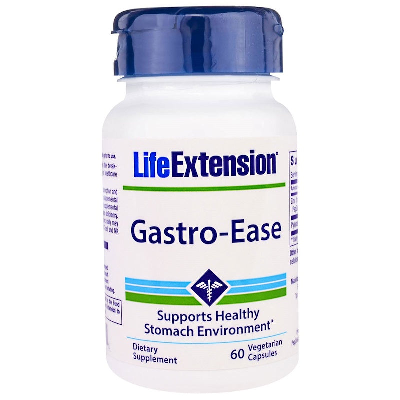 Life Extension Gastro-Ease, 60 Vegetarian Capsules