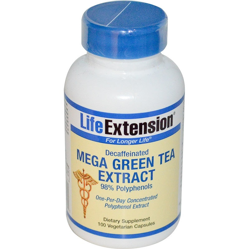 Life Extension Mega Green Tea Extract 100 Veggie Capsules