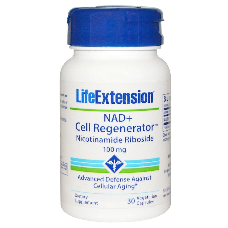 Life Extension NAD+ Cell Regenerator, 100 Mg, 30 Vegetarian Capsules