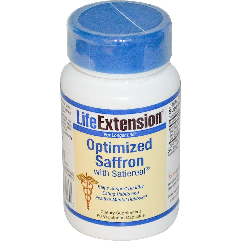 Life Extension Optimized Saffron, 60 Vegetarian Capsules