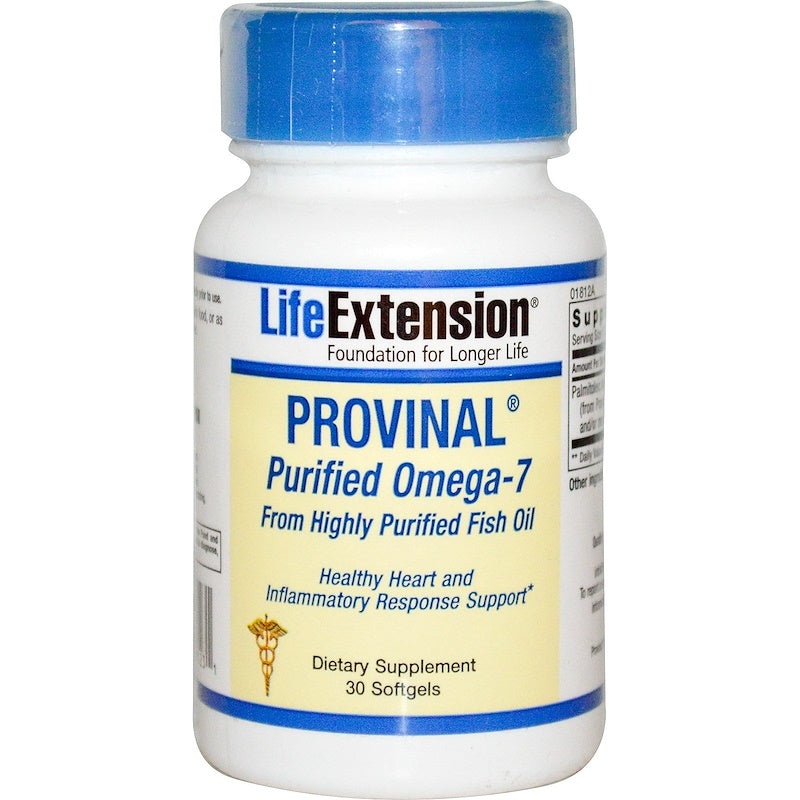 Life Extension Purified Provinal Omega 7 Of 30 Pearls