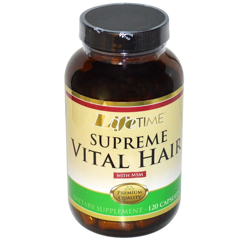 LifeTime Vitamins Supreme Vital Hair 120 Caps By Life Time Nutritional Specialties