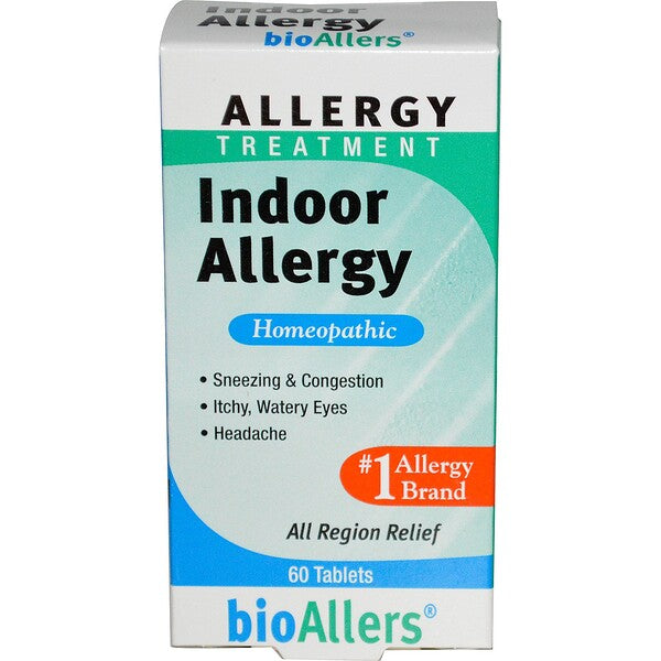 BioAllers Indoor Allergy Sinus Treatment, 60 Tablets