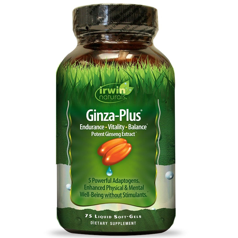 Irwin Naturals Ginza Plus By (75 Soft Gel Capsules)