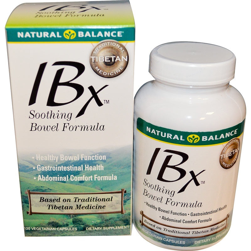 Natural Balance IBX Soothing Bowel Formula, 120 Veggie Caps