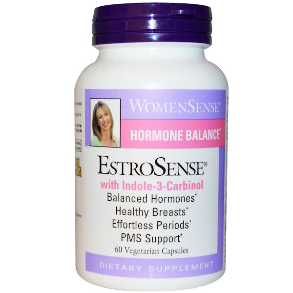 Natural Factors WomenSense, EstroSense, Hormone Balancing, 120 Vegetarian Capsules