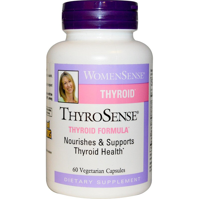 Natural Factors WomenSense, ThyroSense, Thyroid Formula, 120 Vegetarian Capsules