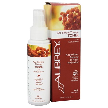 Aubrey Organics Age Defying Toner With Sea Buckthorn 3.4oz