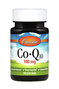 Carlson Laboratories CoQ10 100 Mg - 30 Geles Suaves By Labs
