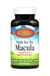 Carlson Labs Right For The Macula, 60 Softgels