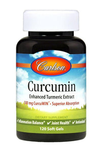 Carlson Labs Curcumin, 120 Softgels