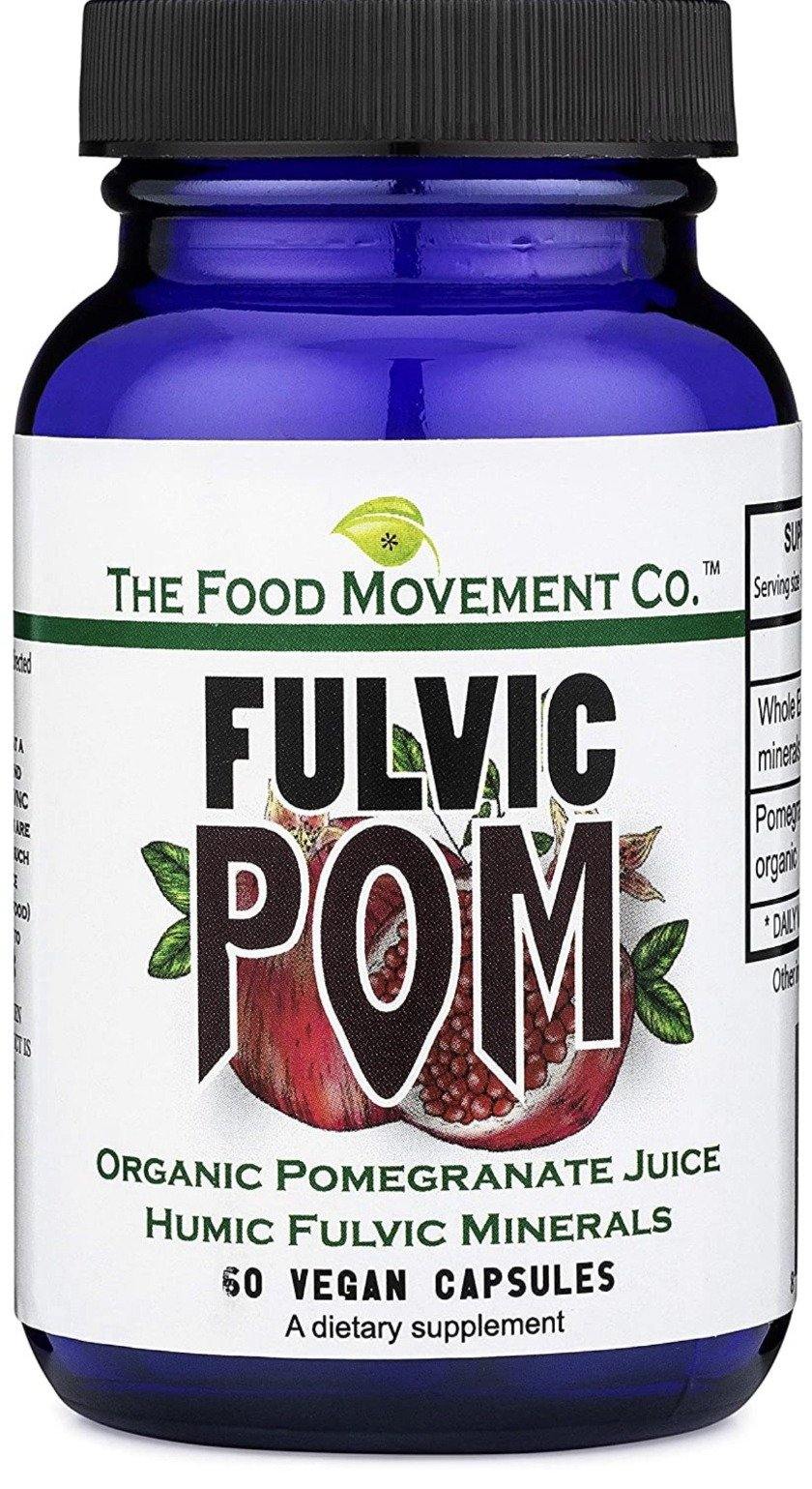 The Food Movement- Fulvic Pom- 60vcaps - Highland Health Foods